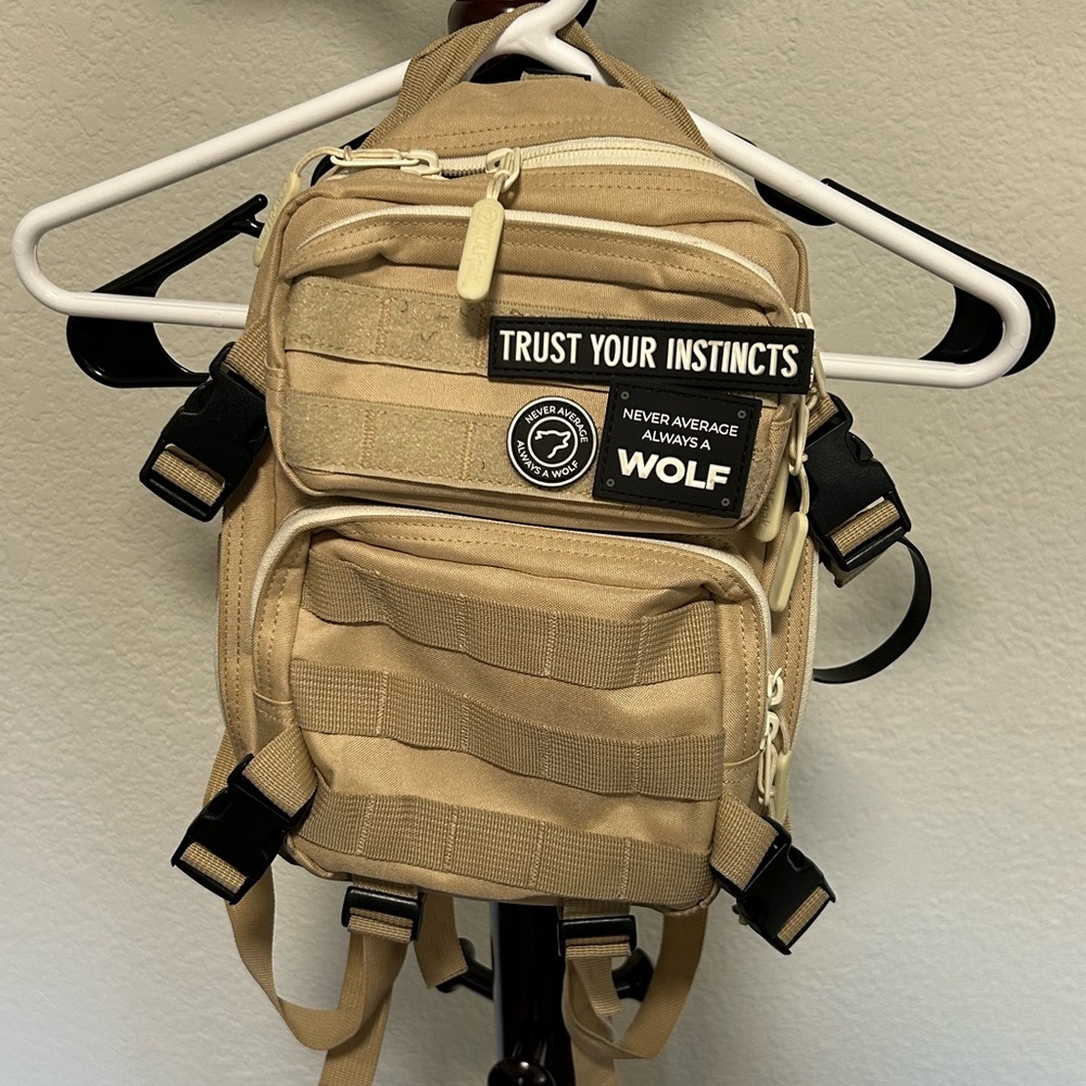 Wolfpak 9L Tan Backpack